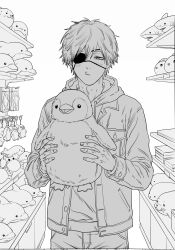 denji (chainsaw man) from chainsaw man