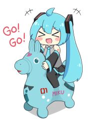 hatsune miku from vocaloid by nukotun