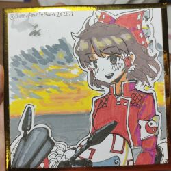 hakurei reimu from touhou by sleepymoon