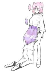 natsuki (doki doki literature club) from doki doki literature club