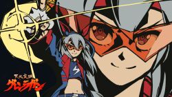 tamamo cross (umamusume) from tengen toppa gurren lagann