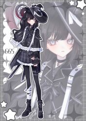 kurobe nanoka from mahou shoujo no majo saiban