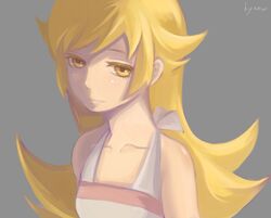 oshino shinobu from monogatari (series) by mw