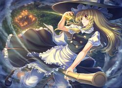 kirisame marisa from touhou by kurozen