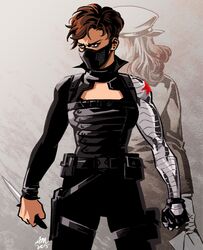 james buchanan barnes from captain america the winter soldier by temari114
