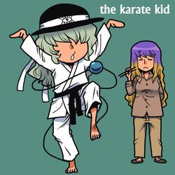 hijiri byakuren from the karate kid by onikobe rin