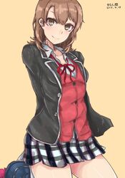 isshiki iroha from yahari ore no seishun lovecome wa machigatteiru. by kaeru otoko