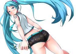 hatsune miku from vocaloid by sukesan