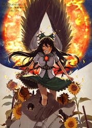 reiuji utsuho from touhou by usui ryuu