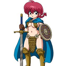 ranma-chan from one piece by wantan-orz