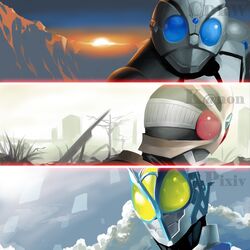 kamen rider cdrw from kamen rider by obui