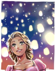 rapunzel from tangled (film) by okada (hoooojicha)