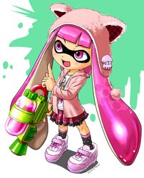 blooper from splatoon by tanukino