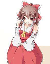 hakurei reimu from touhou by yuzuki karin