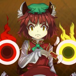 chen from touhou by piyodesu