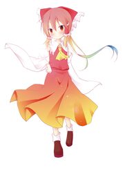 hakurei reimu from touhou by ichihina