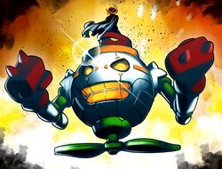 koopa clown car from super mario bros. by drawfag