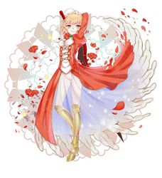 saber extra from fate/extra