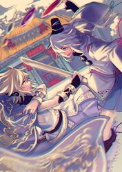 mononobe no futo from touhou by vento