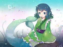 wakasagihime from touhou by niromi
