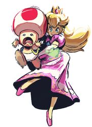 princess peach from super mario bros. by tyson hesse