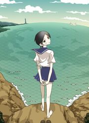 fuura kafuka from sayonara zetsubou sensei by chiwaya