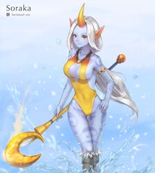 soraka from league of legends by anshu (o9jucea)
