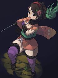 izuna jinkuro from oboro muramasa by hirohiro