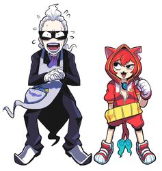 jibanyan from youkai watch by gashi-gashi