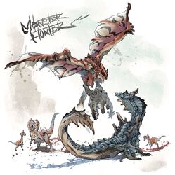 great jaggi from monster hunter by ryuuta (ipse)