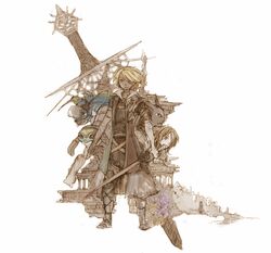 blocter from the last remnant by moi (pixiv)