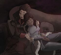 asami sato from avatar legends by william ruzicka