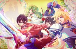 kyle dunamis from tales of (series) by miyukiko