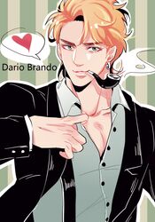 dario brando from jojo no kimyou na bouken by mealeston