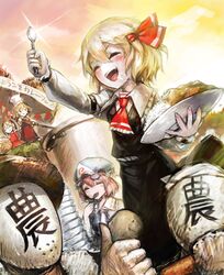 aki minoriko from touhou by spark621