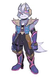 wolf o'donnell from star fox by yasaikakiage