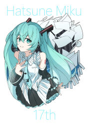 hatsune miku from vocaloid