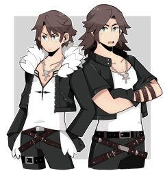 squall leonhart from final fantasy by heavywoodenbox