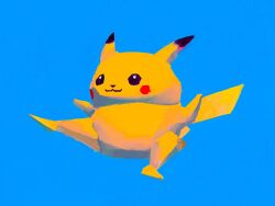 pikachu from pokemon by hscatter