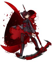 ruby rose from rwby by bleedman