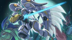 elemental hero shining flare wingman from yu-gi-oh! by zealmaker