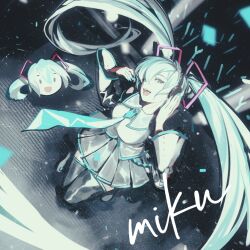 hatsune miku from vocaloid