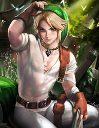 link from the legend of zelda by banned artist