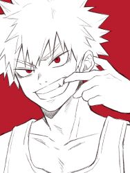 bakugou katsuki from boku no hero academia