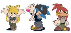 knuckles the echidna from sonic (series)