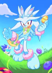 silver the hedgehog from sonic (series)
