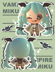 hatsune miku from vocaloid