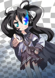 black rock shooter (character) from black rock shooter by yamasaki wataru