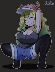 lucoa (maidragon) from kobayashi-san chi no maidragon