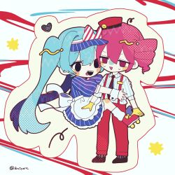 hatsune miku from mesmerizer (vocaloid)